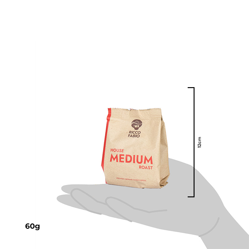 Filter House Medium Roast 60g (scale)