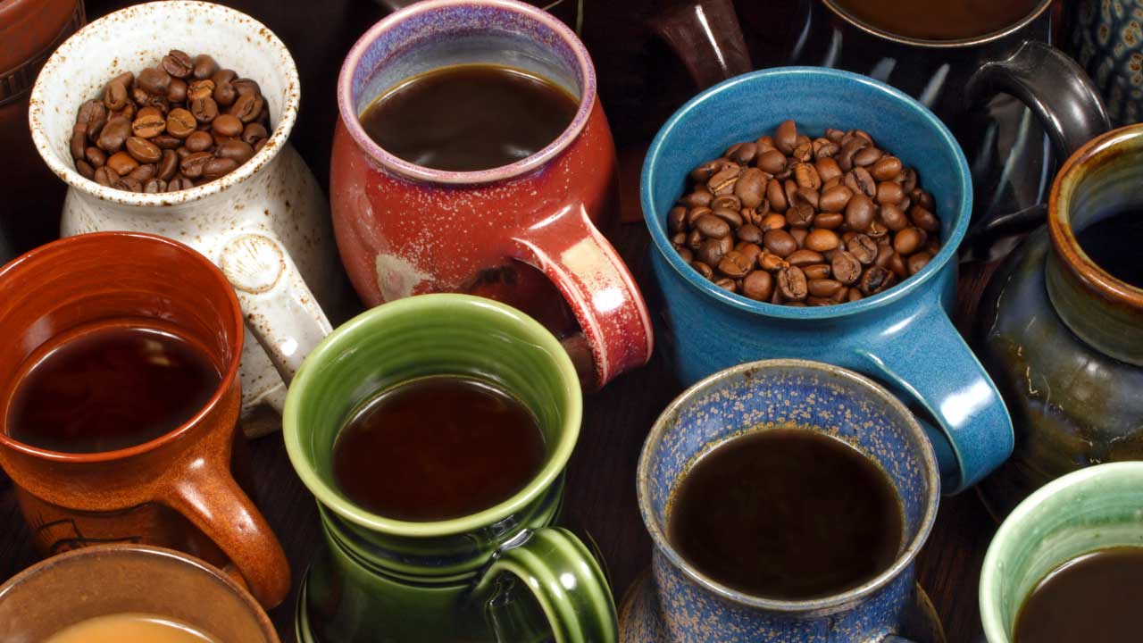 future challenges shown through lots of different cups of coffee?