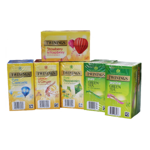 Twinings Herbal Variety Pack (6 Box x 20 Envelopes)