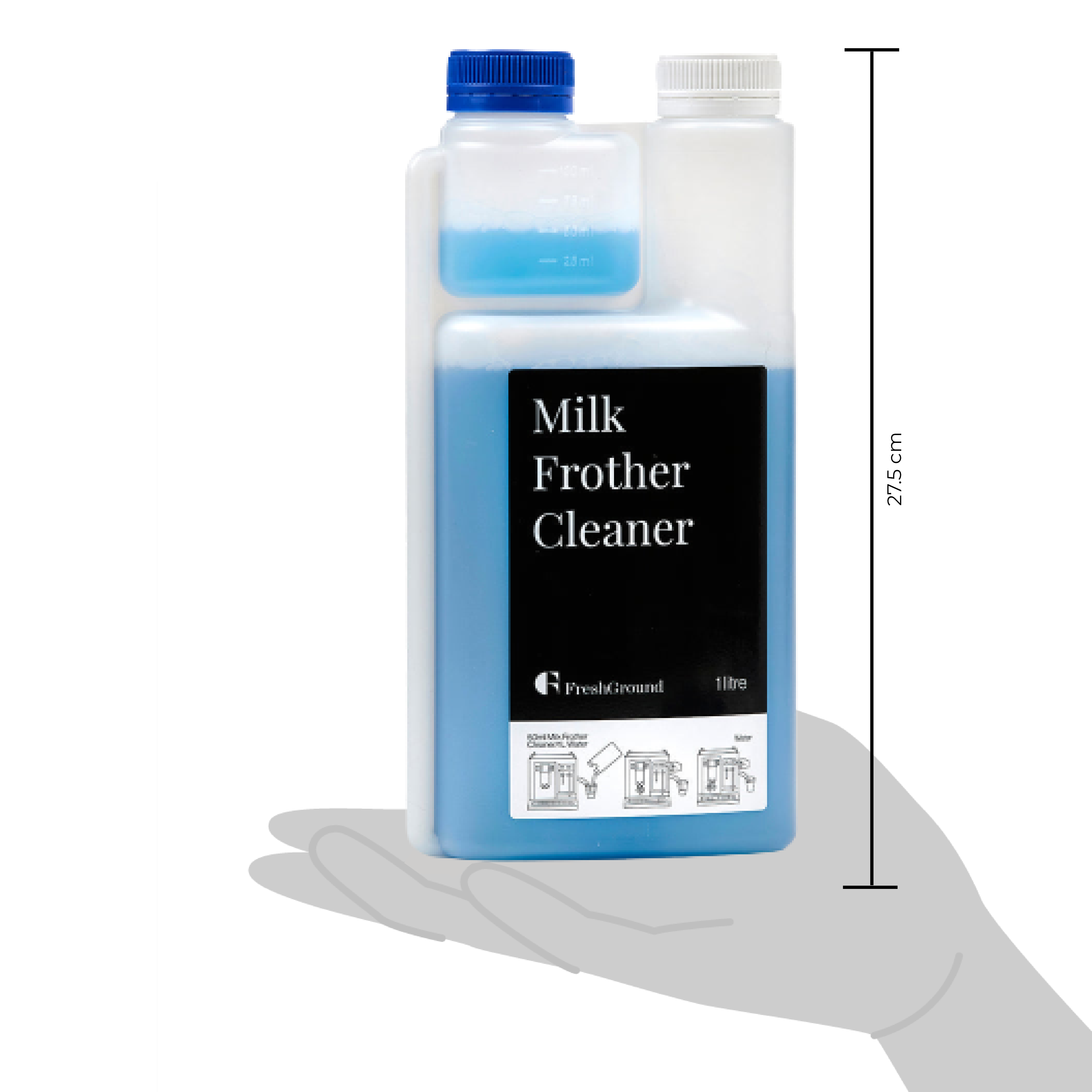 Scale image of milk frother