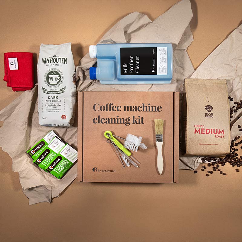 Bean to cup starter pack with hot chocolate