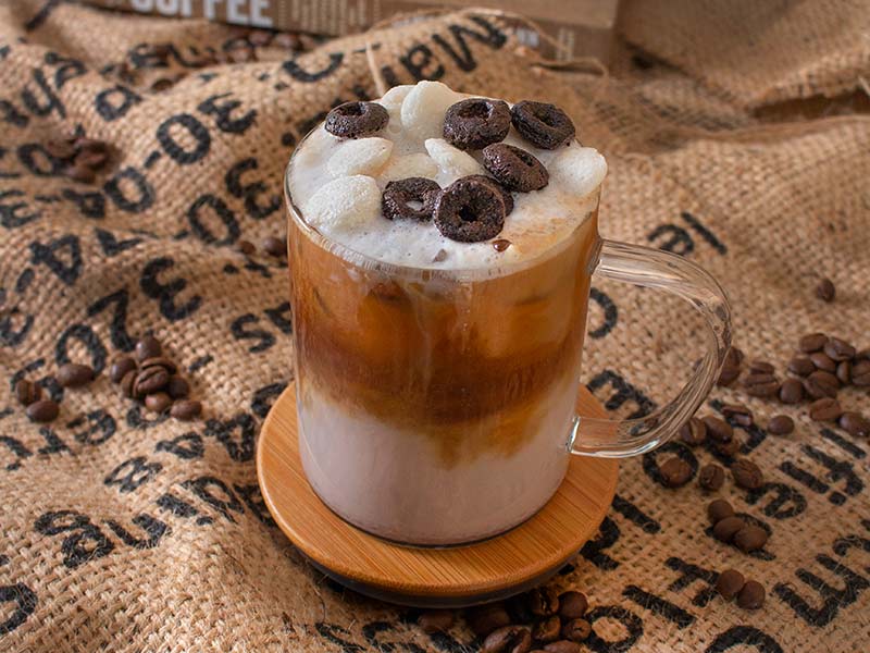 Iced Oreo Os Oat Milk Latte