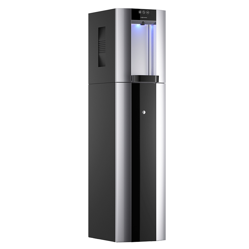 Borg & Overström E4 water dispenser floor standing silver