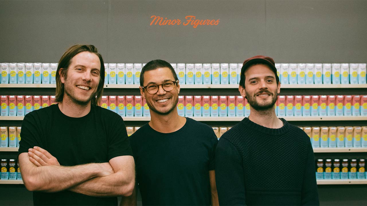 Minor Figures oat milk brand