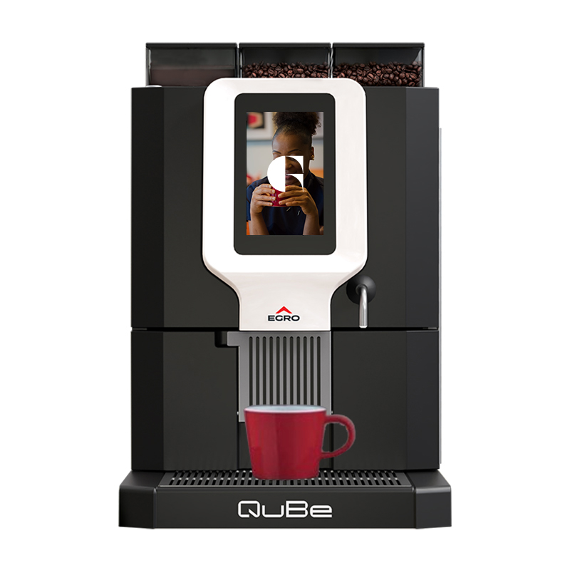 Egro Qube with red mug