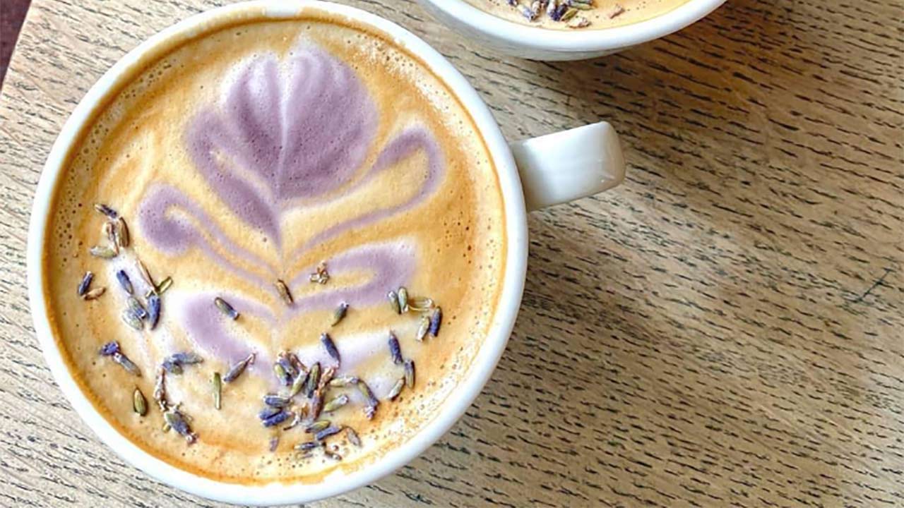 lavender latte