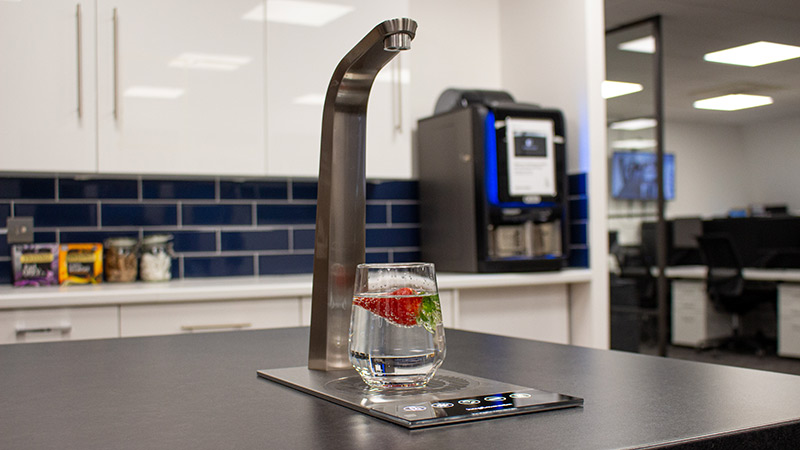 Borg & Overström T3 tap in office