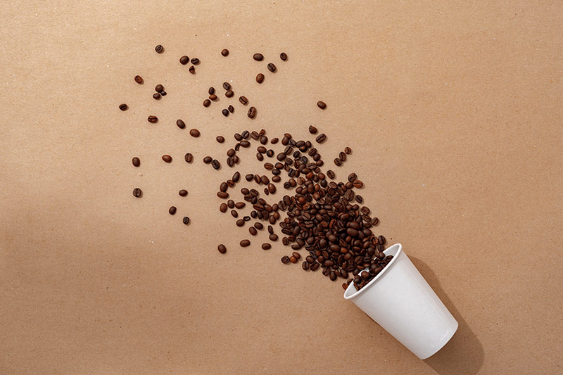 future challenges are not shown in this picture, its just coffee beans