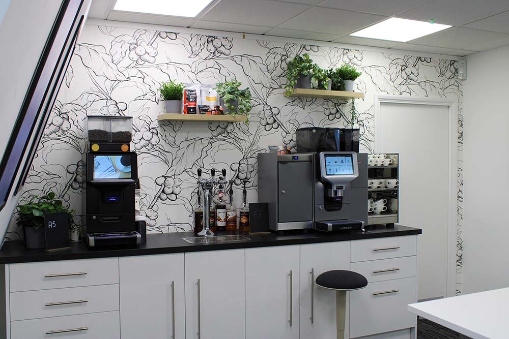 two coffee machines together