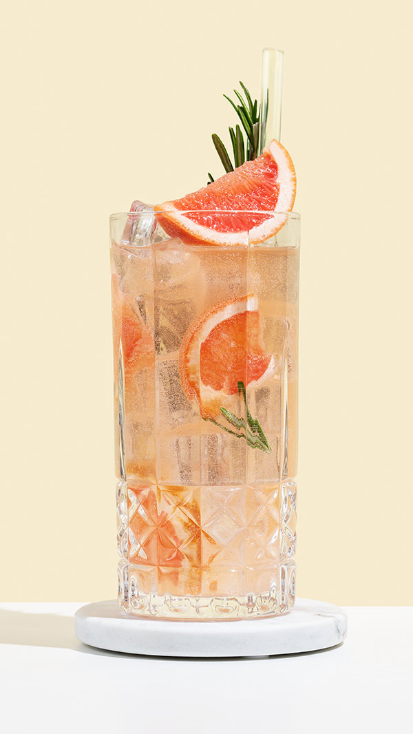 Citrus Zest sparkling drink