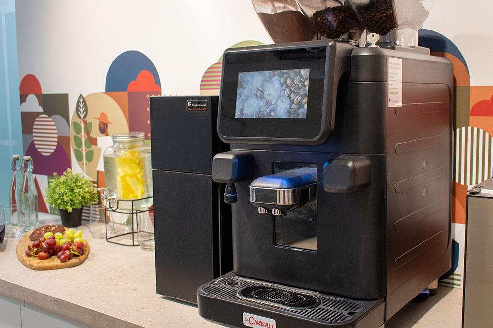 office coffee machine in london office