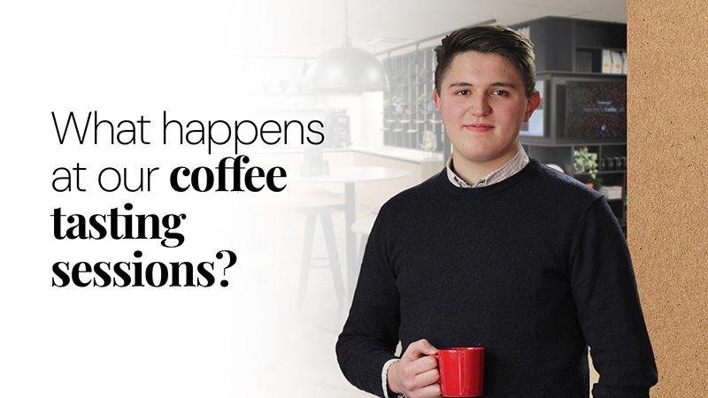 What happens at a coffee tasting session