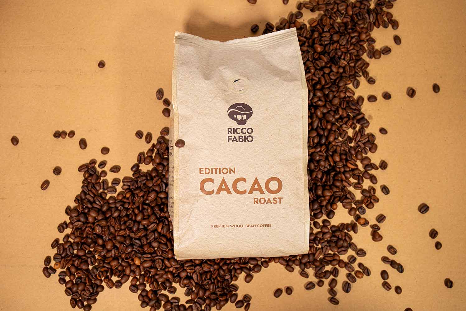 coffee beans in packaging